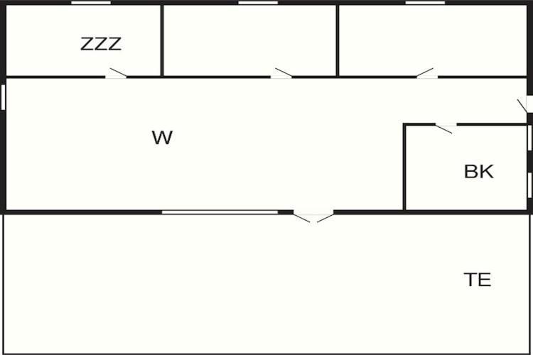 6 Person Holiday Home In Nex Nexo Екстер'єр фото